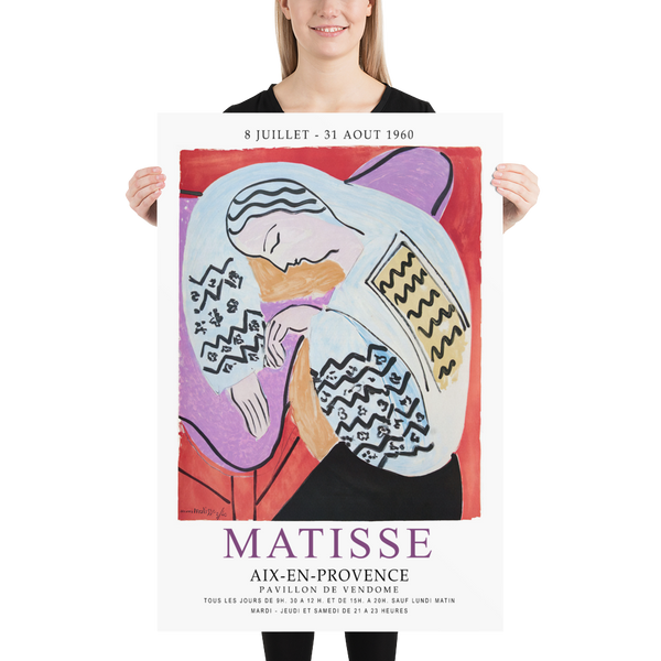 Henri Matisse The Dream - Aix-En-Provence Exhibition Poster - Poster
