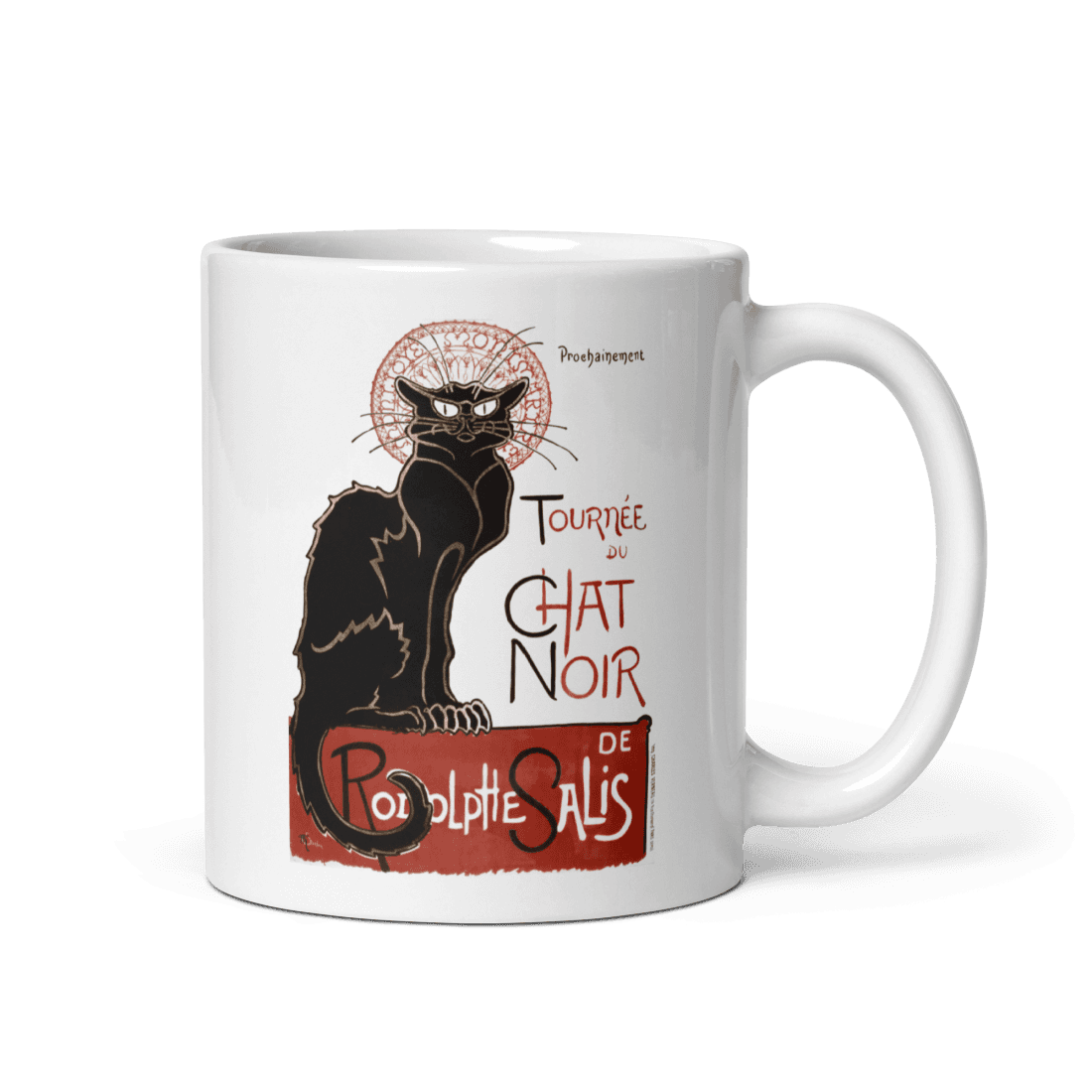 tournee du chat noir mug