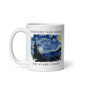 Van Gogh - The Starry Night 1889 Artwork Mug - 11oz (325mL) - Mug