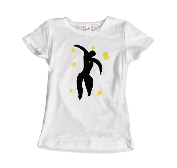 Henri Matisse Icarus Plate VIII from the Illustrated Book "Jazz" 1947 T-Shirt - Women / White / Small by Art-O-Rama