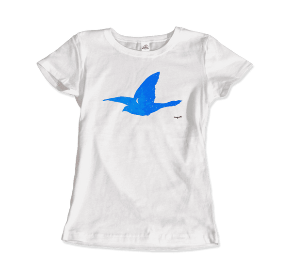Rene Magritte Le Baiser 1957 Artwork T-Shirt - Women / White / Small - T-Shirt