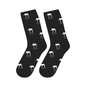 Salvador Dali The Elephants Artwork Pattern Socks - Socks