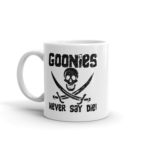 The Goonies Never Say Die Distressed Mug - 11oz (325mL) by Art-O-Rama