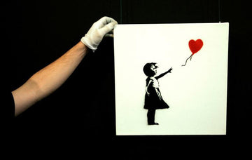 Banksy Girl with Red Balloon by Artorama Shop