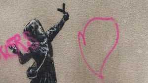 Banksy’s New Valentine’s Day Artwork by Art-O-Rama