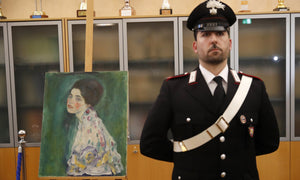 Gustav Klimt Art Theft Bizarre Twist by Art-O-Rama
