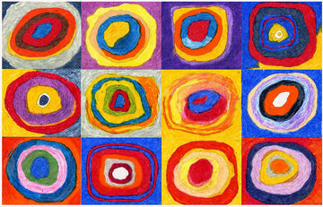 Kandinsky Several Circles by Artorama Shop