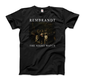 Rembrandt - The Night Watch 1642 Artwork T-Shirt - Art-O-Rama Shop