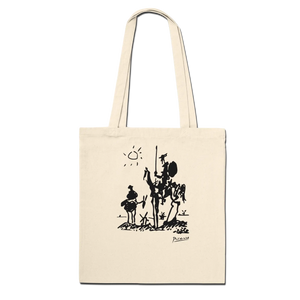 Pablo Picasso Don Quixote of La Mancha 1955 artwork tote bag 1
