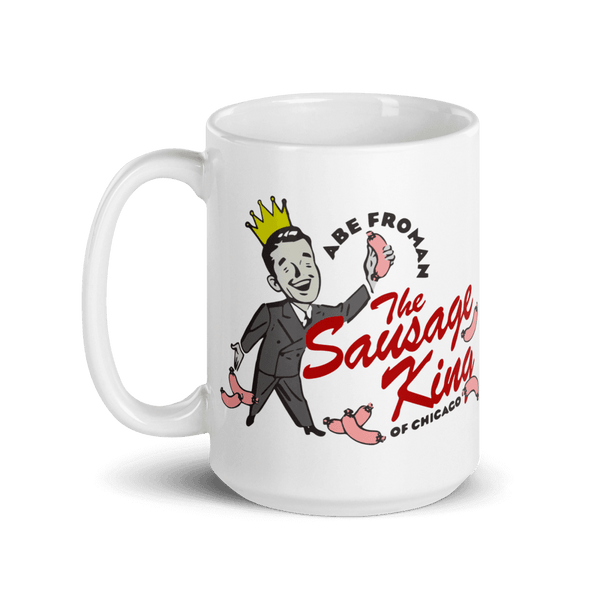 Abe Froman The Sausage King of Chicago from Ferris Bueller’s Day Off Mug - 15oz (444mL) - Mug