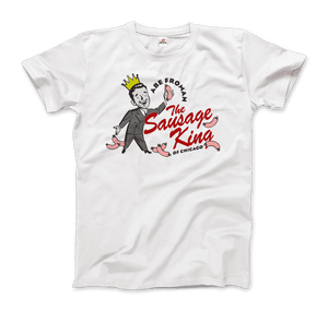 Abe Froman The Sausage King of Chicago from Ferris Bueller's Day Off T-Shirt - Art-O-Rama Shop