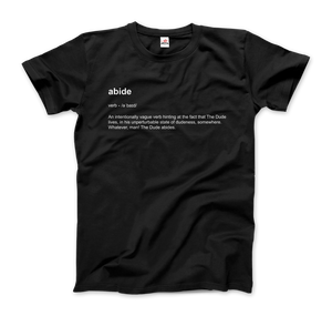 Abide Definition T - Shirt - Men (Unisex) / Black / S - T - Shirt