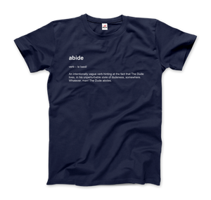 Abide Definition T - Shirt - Men (Unisex) / Navy / S - T - Shirt