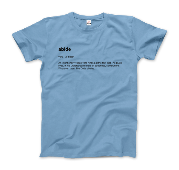 Abide Definition T - Shirt - Men (Unisex) / Light Blue / S - T - Shirt