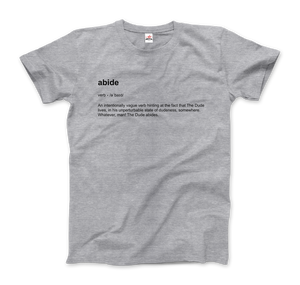 Abide Definition T - Shirt - Men (Unisex) / Heather Grey / S - T - Shirt