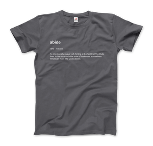 Abide Definition T - Shirt - Men (Unisex) / Charcoal / S - T - Shirt