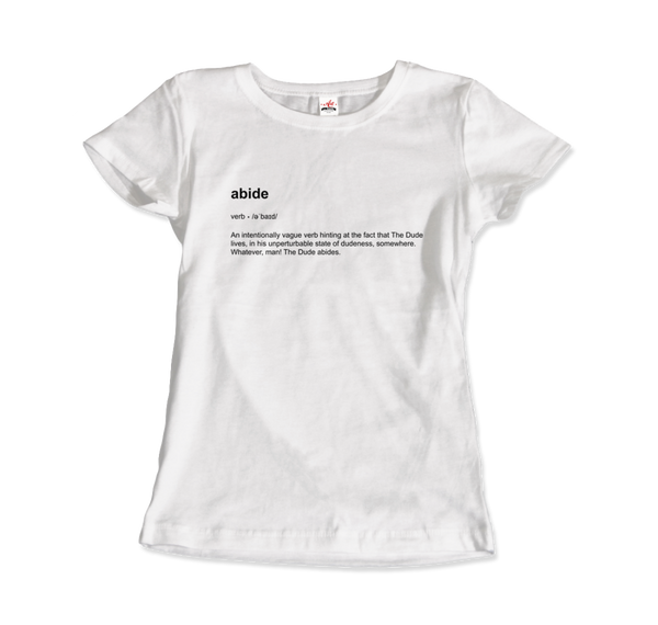 Abide Definition T - Shirt - Women (Fitted) / White / S - T - Shirt