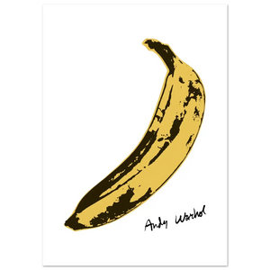 Andy Warhol’s Banana 1967 Pop Art Poster - Matte / 8 x 12″ (21 x 29.7cm) / None - Poster