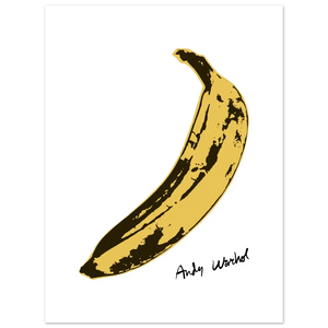 Andy Warhol’s Banana 1967 Pop Art Poster - Matte / 18 x 24″ (45 x 60cm) / None - Poster