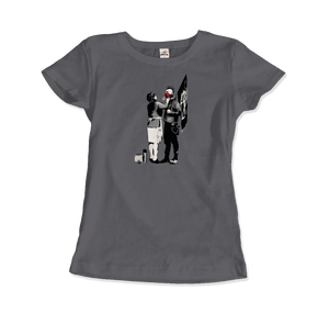 Banksy Anarchist Punk And His Mother Artwork T-Shirt - Art-O-Rama Shop