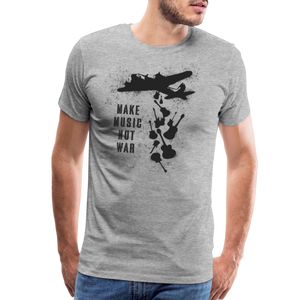 Banksy Make Music Not War Street Art T-Shirt - T-Shirt