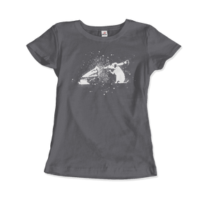 Banksy Rocket Dog (la voz de su amo) Camiseta de arte callejero