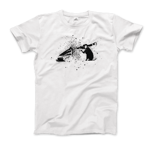 Banksy Rocket Dog (la voz de su amo) Camiseta de arte callejero