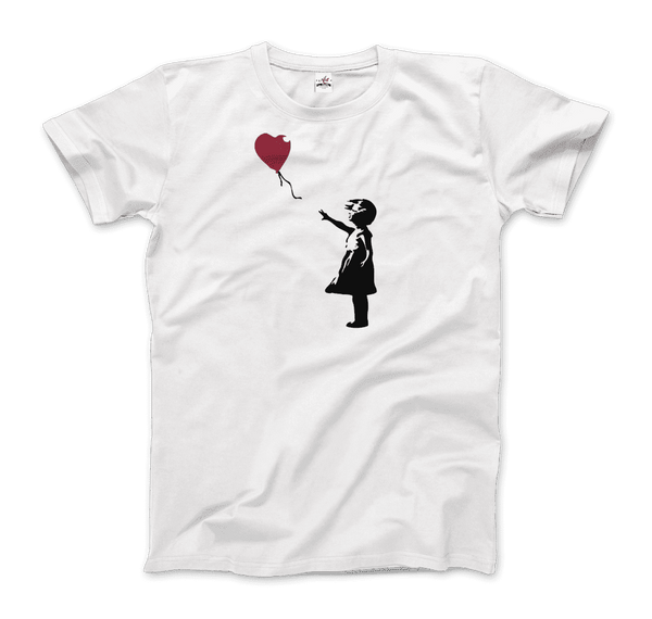T-shirt Banksy la fille au ballon rouge