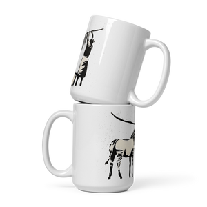 Banksy Zebra Stripes Artwork Mug - Mug
