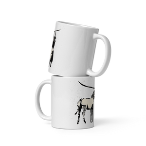 Banksy Zebra Stripes Artwork Mug - Mug