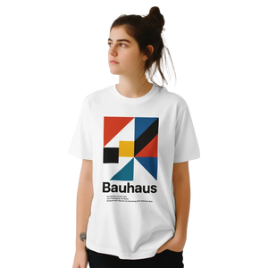 Bauhaus Modern Geometry - Walter Gropius Artwork T-shirt - T-shirt