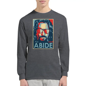 Big Lebowski Abide Hope Style Long Sleeve Shirt Long Sleeve Shirt