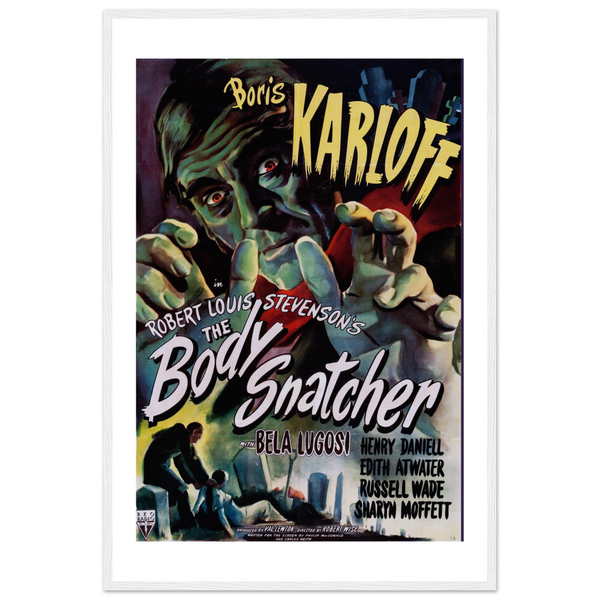 Body Snatcher - 40s Sci - Fi Horror Movie Poster Matte / 24 x 36″ (60 90cm) White