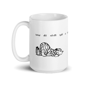 Calvin and Hobbes Best Friends Quote Mug - 15oz (444mL) - Mug