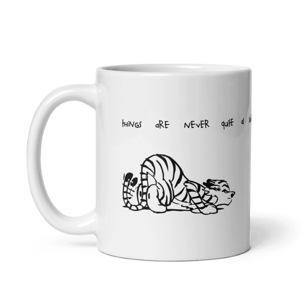 Calvin and Hobbes Best Friends Quote Mug - 11oz (325mL) - Mug