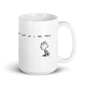 Calvin and Hobbes Best Friends Quote Mug - Mug