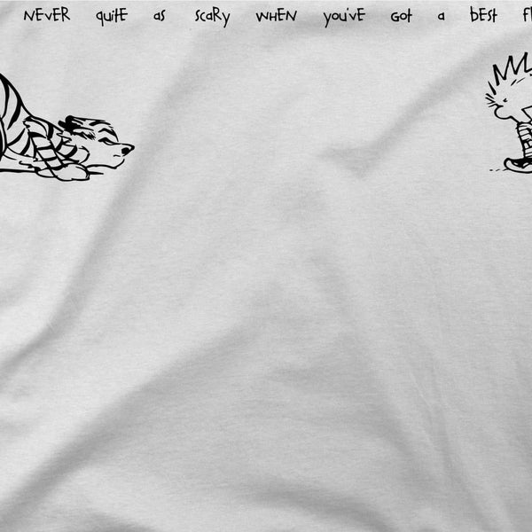 Calvin and Hobbes Best Friends Quote T-Shirt - T-Shirt