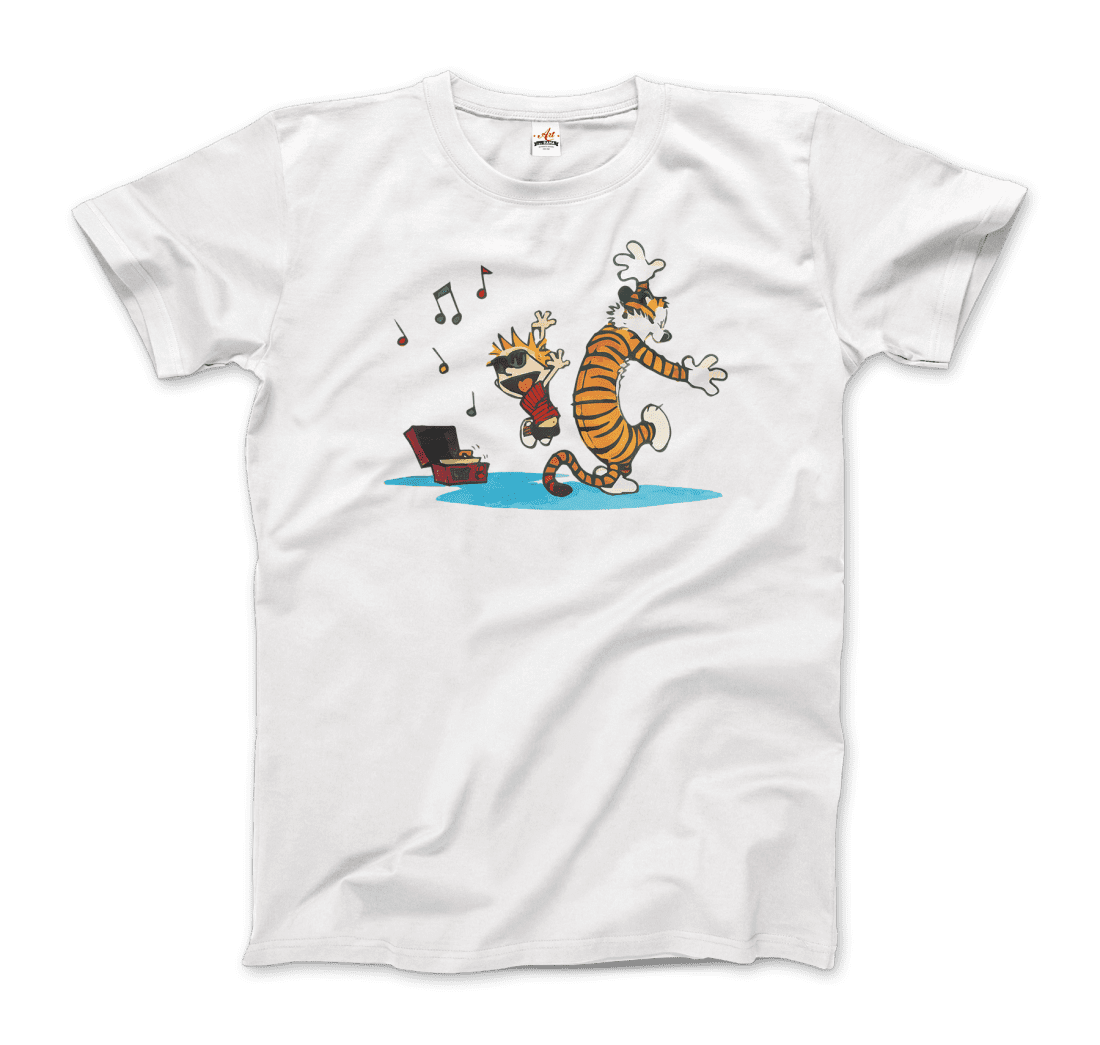 T shirt calvin hobbes discount