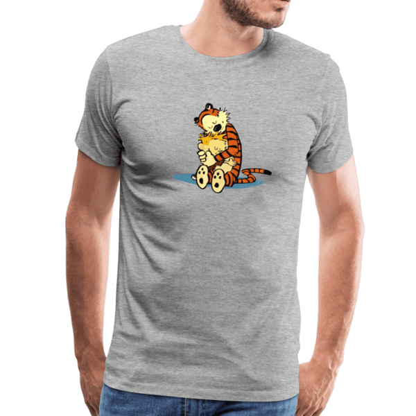 Calvin and Hobbes Hugging T-Shirt - T-Shirt