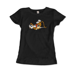 Calvin and Hobbes Laughing on the Floor T-Shirt - Art-O-Rama Shop