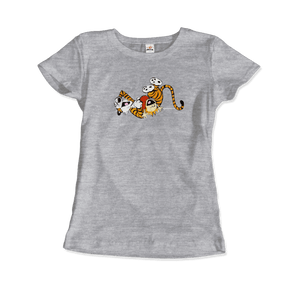 Calvin et Hobbes Dancing with Record Player T-shirt