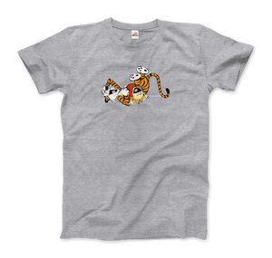 Calvin et Hobbes Dancing with Record Player T-shirt