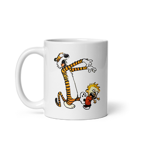 Calvin and Hobbes Playing Zombies Mug - 11oz (325mL) - Mug