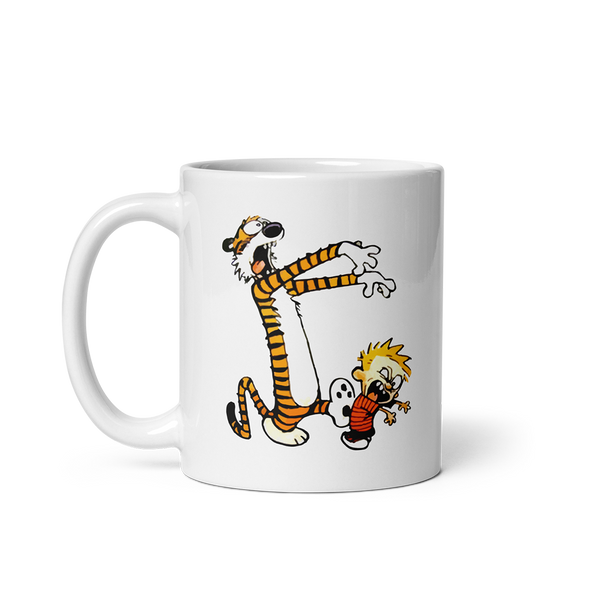 Calvin and Hobbes Playing Zombies Mug - 11oz (325mL) - Mug