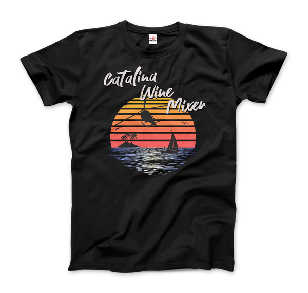 Catalina Wine Mixer, Step Brothers Movie T-Shirt - Men / Black / Small by Art-O-Rama