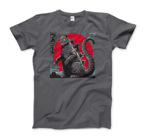 Catzilla: The Ultimate Feline T-Shirt - Men (Unisex) / Charcoal / S - T-Shirt
