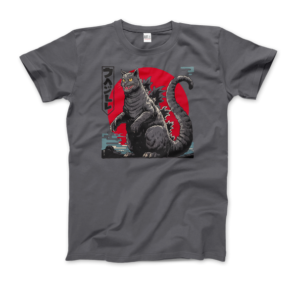 Catzilla: The Ultimate Feline T-Shirt - Men (Unisex) / Charcoal / S - T-Shirt