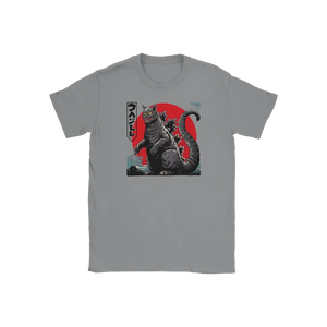 Catzilla: The Ultimate Feline T-Shirt - Youth / Heather Grey / S - T-Shirt