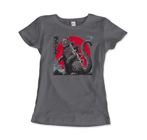 Catzilla: The Ultimate Feline T-Shirt - Women (Fitted) / Charcoal / S - T-Shirt