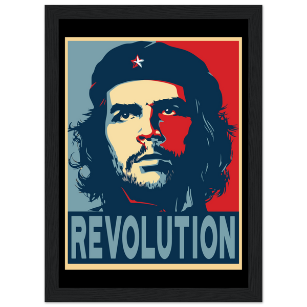 Che Guevara Revolution Hope Style Poster - Matte / 8 x 12″ (21 29.7cm) Black